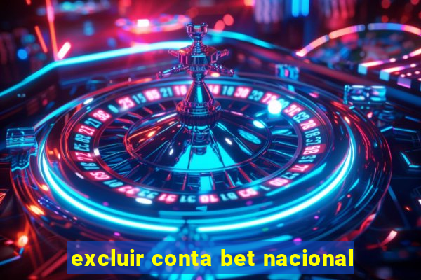 excluir conta bet nacional